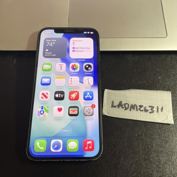 Apple iPhone 12 - Unlocked, 128 GB, Black, A2172