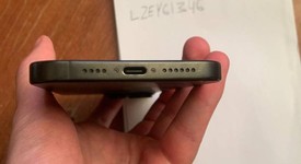 Good
													Apple iPhone 15 Pro Max - Unlocked Non-US, Black, 256 GB, A3105, photo 3 of 8