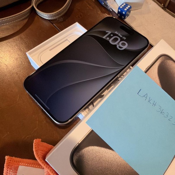 Apple iPhone 15 Pro - Unlocked, 256 GB, Natural, A2848