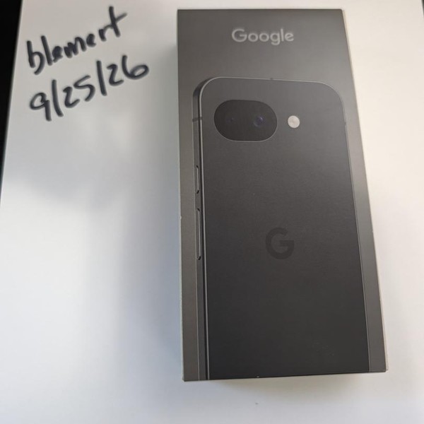 Google Pixel 10a - Unlocked, 128 GB, Obsidian, GE1GQ