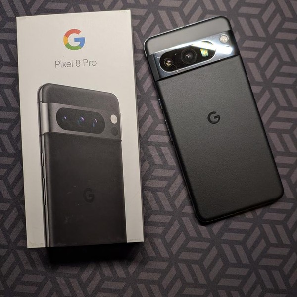 Google Pixel 8 Pro - T-Mobile, 128 GB, Obsidian, 12 GB, G1MNW, mmWave 5G