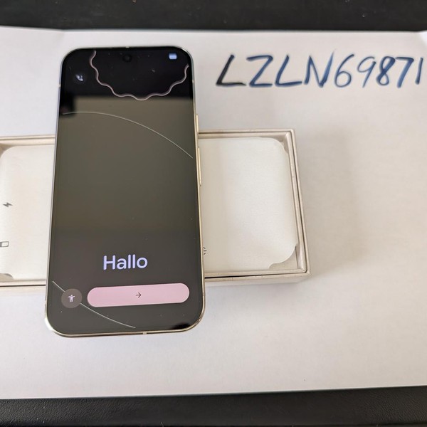 Google Pixel 9 Pro - Unlocked, 128 GB, Porcelain, 16 GB, GR83Y