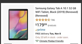 New
													Samsung Galaxy Tab 10.1 - Wi-Fi, Black & White, photo 3 of 3