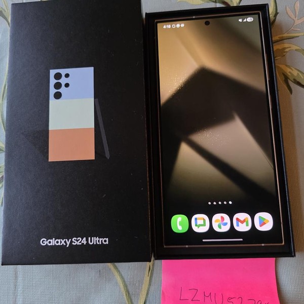 Samsung Galaxy S24 Ultra - Unlocked, 256 GB, Orange, 12 GB, SM-S928U1