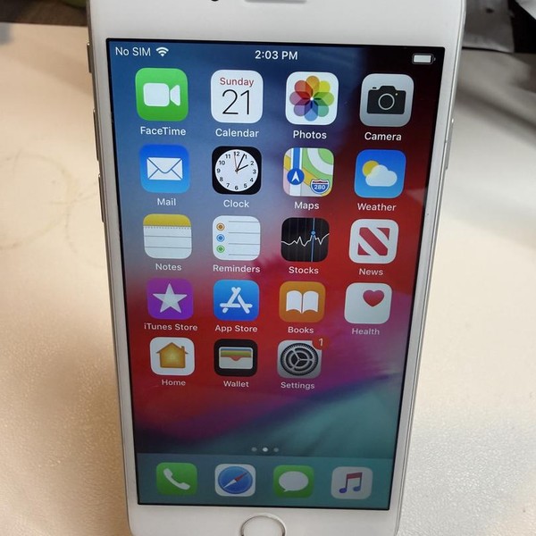 Apple iPhone 6 - Unlocked, 64 GB, Silver, A1549