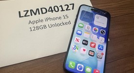 Good
													Apple iPhone 15 - Unlocked, Black, 128 GB, A2846, photo 1 of 5