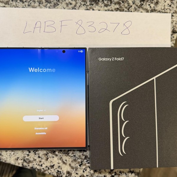 Samsung Galaxy Z Fold7 - Unlocked, 512 GB, Mint, 12 GB, SM-F966U1