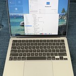 Mint MacBook Air 2024 (M3) - 13 inch - 512 GB, Gray, 16 GB, Apple M3, 10-core GPU