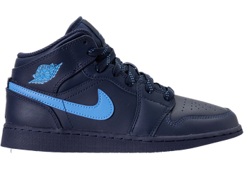Jordan 1 Mid Obsidian University Blue (GS) for sale
