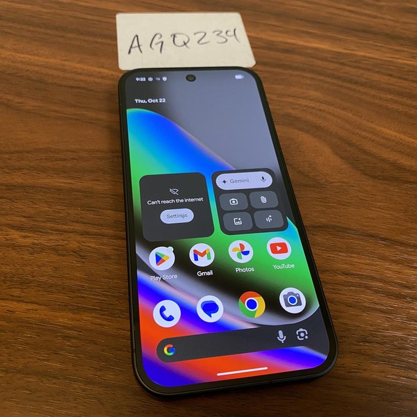 Google Pixel 10 - T-Mobile, 128 GB, Obsidian, GLBW0