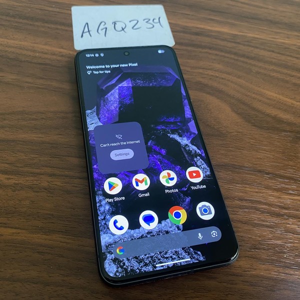 Google Pixel 8 - Unlocked, 128 GB, Obsidian, 8 GB, G9BQD, Sub-6 5G