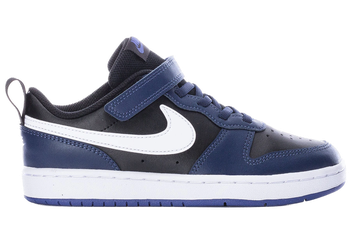 Nike Court Borough Low 2 Midnight Navy Black White (PS) for sale
