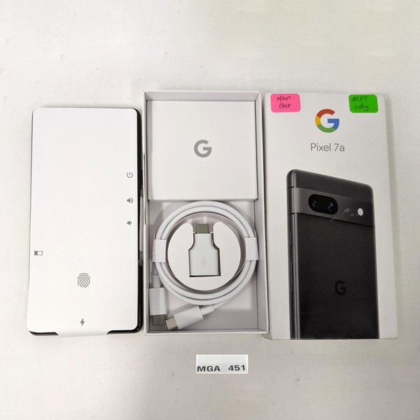 Google Pixel 7a - AT&T, 128 GB, Charcoal, 8 GB, GWKK3