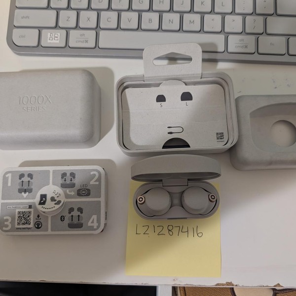 Sony WF-1000XM4 - Silver