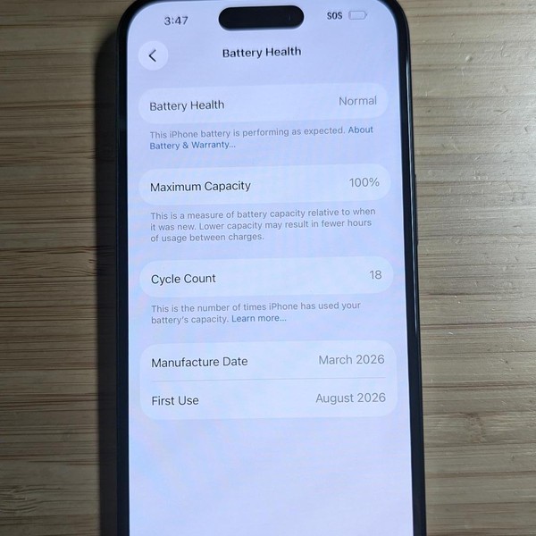 Apple iPhone 16 - T-Mobile, 128 GB, Black, A3081