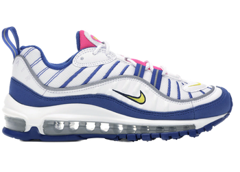 Nike Air Max 98 White Indigo Force (GS) for sale