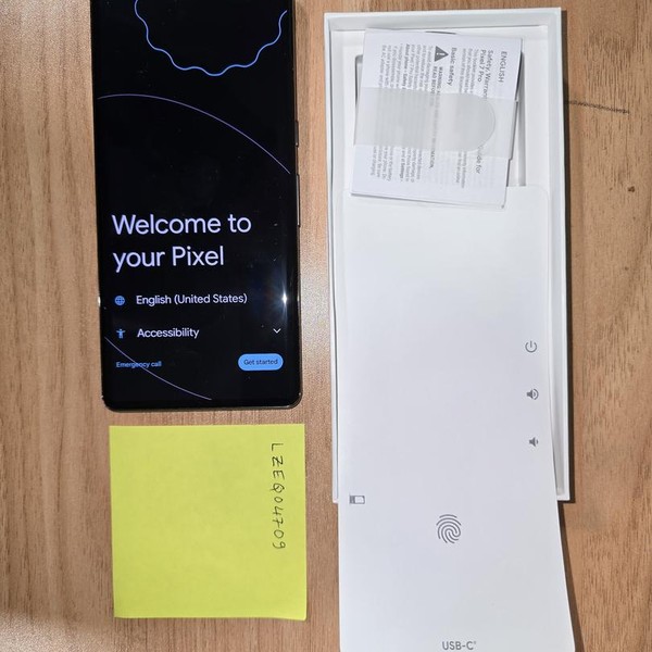 Google Pixel 7 Pro - T-Mobile, 128 GB, Obsidian, 12 GB, GE2AE