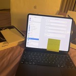 Mint Apple iPad Pro 13 inch (M4) 2024 - Wi-Fi, 1 TB, Black, 16 GB, A2925, Standard Glass