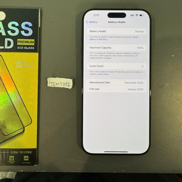 Apple iPhone 16 Pro Max - Unlocked, 1 TB, Black, A3084