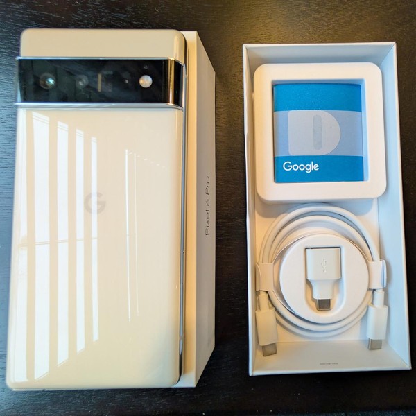 Google Pixel 6 Pro - Verizon, 128 GB, White, 12 GB, G8VOU