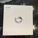 New Oura Ring Gen 4 - Rose Gold, Size 7