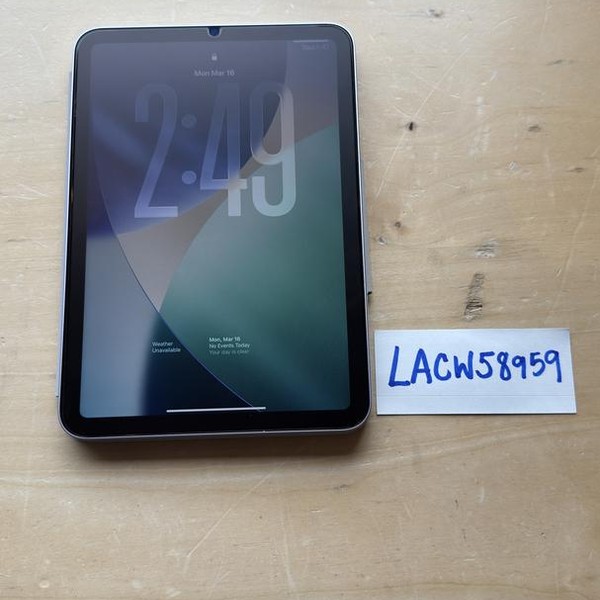 Apple iPad Mini 7th Gen - Wi-Fi, 128 GB, Purple, A2993