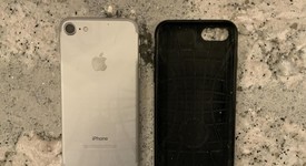 Fair
													Apple iPhone 7 - Unlocked, Silver, 32 GB, A1778, GSM, photo 2 of 3