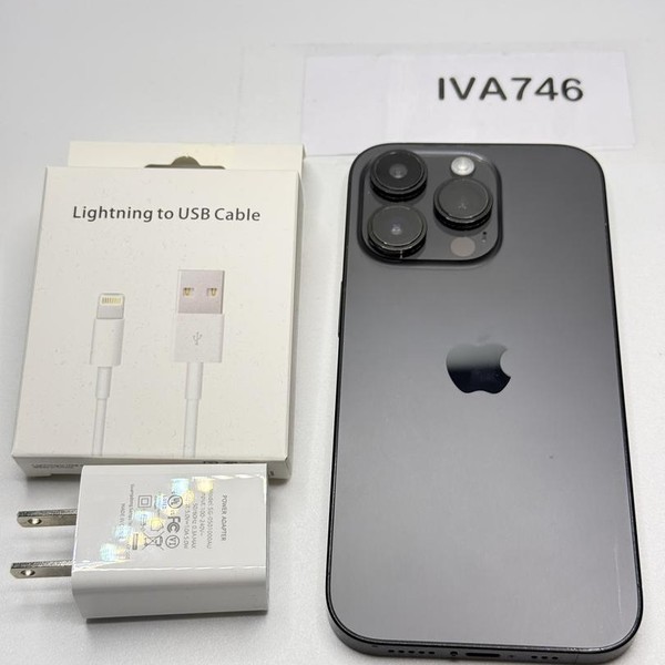 Apple iPhone 14 Pro - Unlocked, 128 GB, Black, A2650