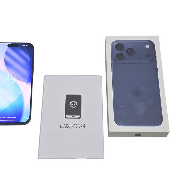 Apple iPhone 17 Pro Max - Unlocked, 256 GB, Deep Blue, A3257