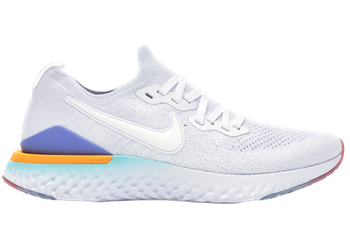 Nike Epic React Flyknit 2 White Hyper Jade Ember Glow (Women's) for sale
