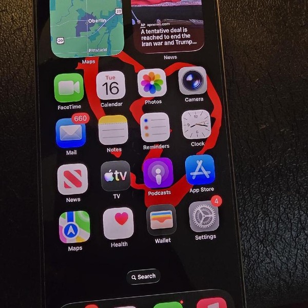 Apple iPhone 15 Pro Max - Unlocked, 256 GB, White, A2849