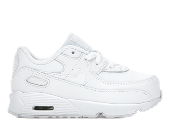 Nike Air Max 90 Leather Triple White (TD) for sale