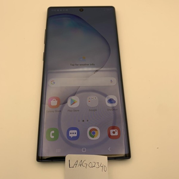 Samsung Galaxy Note 10 Plus - Verizon, 256 GB, Blue, 12 GB, SM-N975U