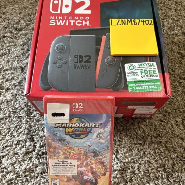 Nintendo Switch 2 - Red & Blue, Standard