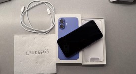 Mint
													Apple iPhone 16 - Unlocked, Ultramarine, 256 GB, A3081, photo 4 of 18
