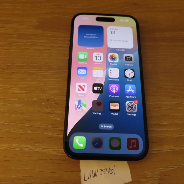 Apple iPhone 15 - T-Mobile, 128 GB, Black, A2846