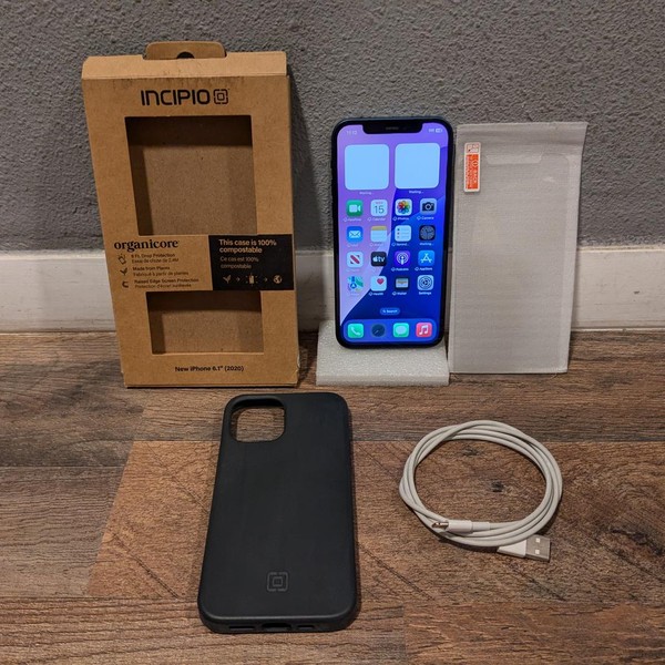 Apple iPhone 12 - Unlocked, 64 GB, Blue, A2172