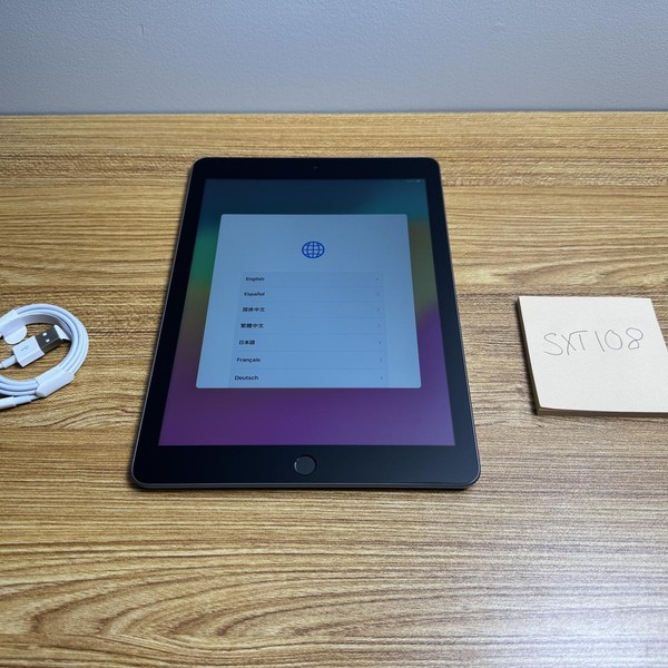 Apple iPad 6th Gen - Wi-Fi, 128 GB, Gray, A1893