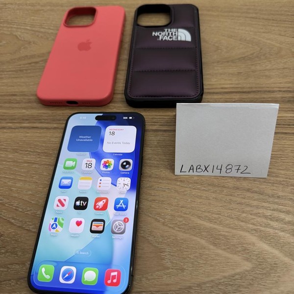 Apple iPhone 15 Pro Max - Unlocked, 256 GB, Black, A2849