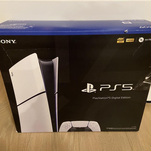 PlayStation 5 Slim Digital Edition (2023) - White, 1 TB
