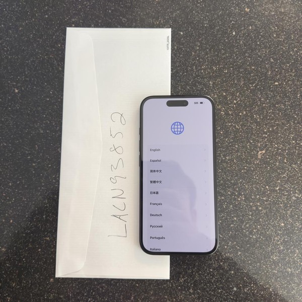 Apple iPhone 16 - Unlocked, 128 GB, Black, A3081