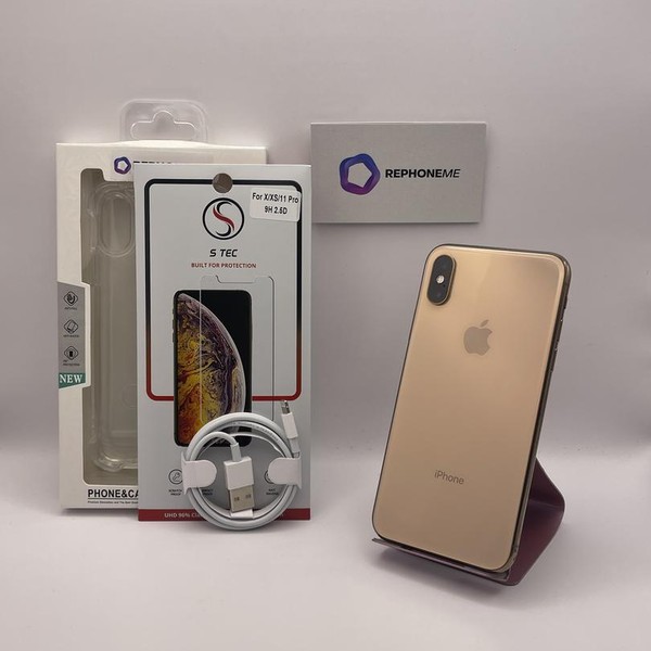Apple iPhone Xs - Unlocked, 64 GB, Gold, A1920