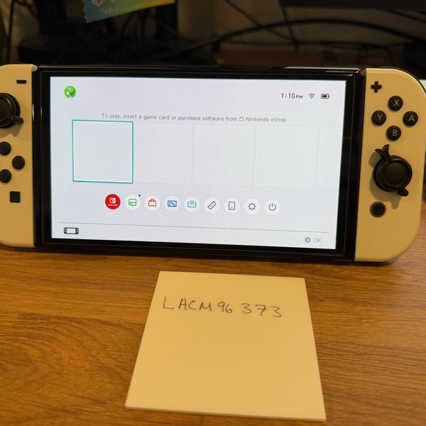 Nintendo Switch - OLED - 64 GB, White