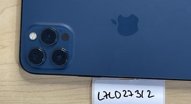 Good
													Apple iPhone 12 Pro Max - Unlocked, Pacific Blue, 256 GB, A2342, photo 4 of 6