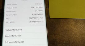 Mint
													Samsung Galaxy S22 Ultra - Unlocked, White, 512 GB, 12 GB, SM-S908U1, photo 4 of 4
