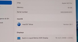 Fair
													MacBook Pro Late 2023 (M3) - 16" - Apple M3 Pro 12-core, Black, 512 GB, 18 GB, 18-core GPU, photo 3 of 9