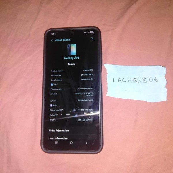 Samsung Galaxy A06 - Unlocked Non-US, 128 GB, Blue, 4 GB