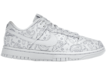 Nike Dunk Low White Paisley (Women's) for sale