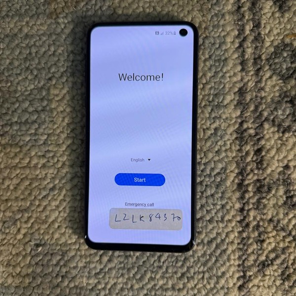 Samsung Galaxy S10e - Unlocked, 128 GB, Black, 6 GB, SM-G970U1