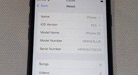 Mint
													Apple iPhone SE 3rd Gen 2022 - US Cellular, Midnight, 64 GB, A2595, photo 3 of 8